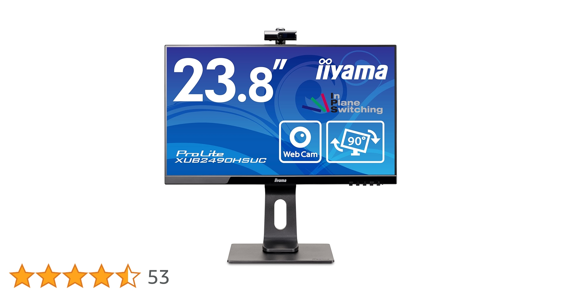 Amazon.co.jp: iiyama モニター ディスプレイ 23.8インチ マイク
